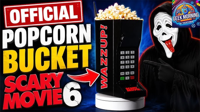 WAZZUP! Scary Movie 6 Official Popcorn Bucket